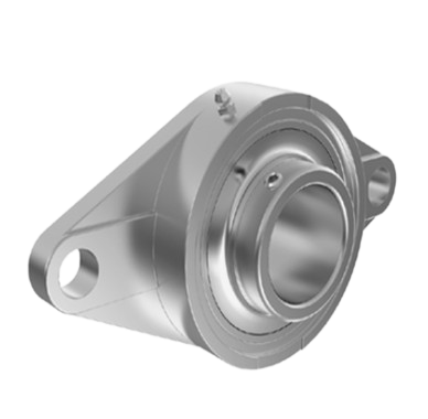 Stehlager aus Edelstahl