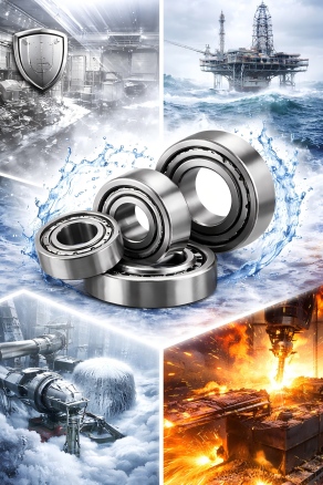 CHF Bearings bringt Hochleistungs-Edelstahllager für extreme Bedingungen auf den Markt